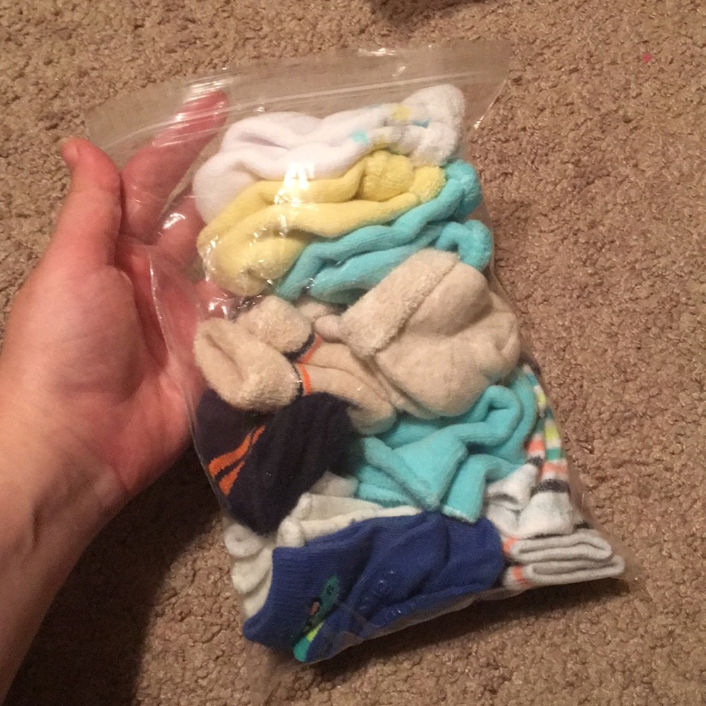 0-3m Socks mystery grab bag